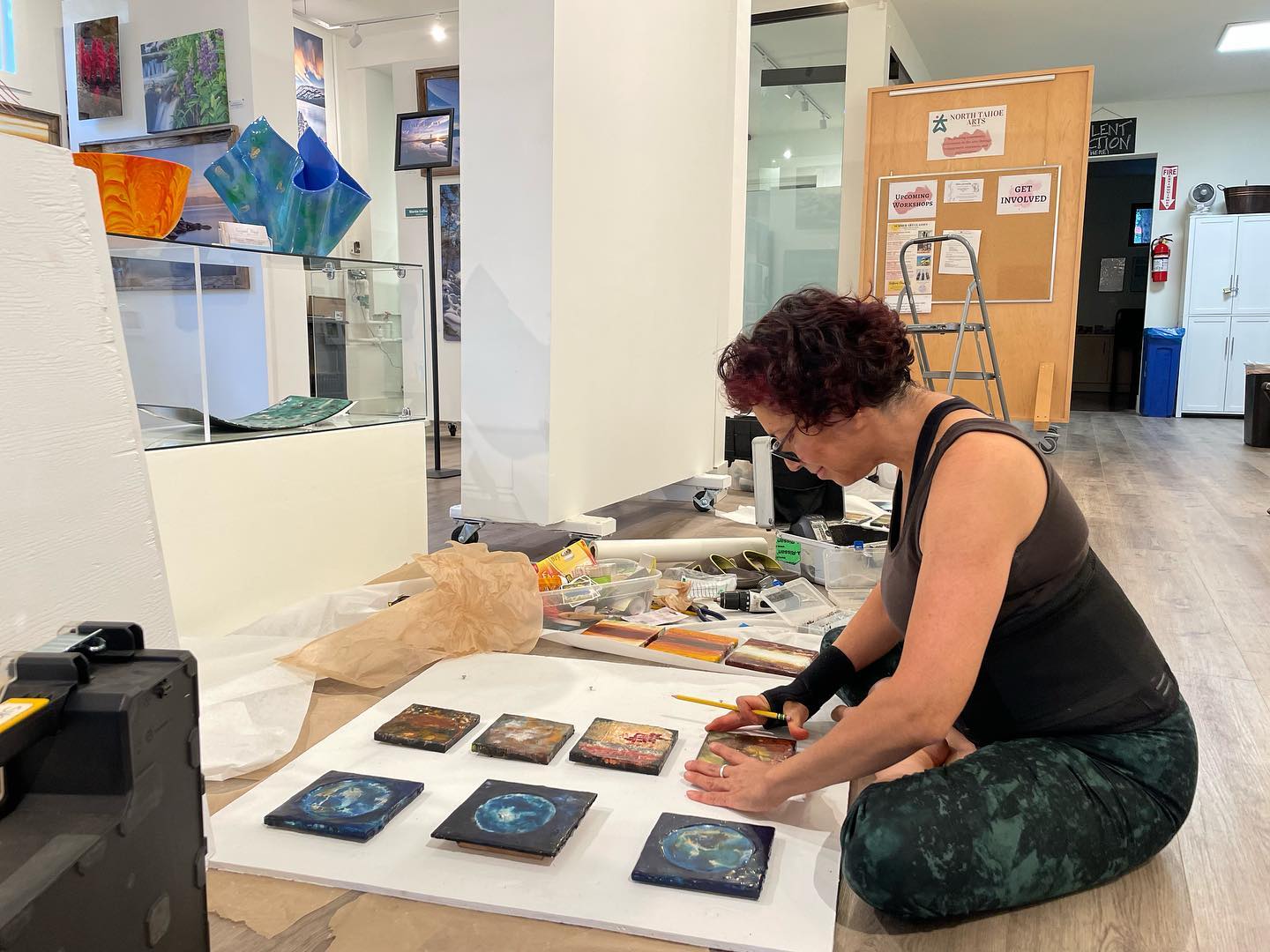 Guest artist at North Tahoe Arts