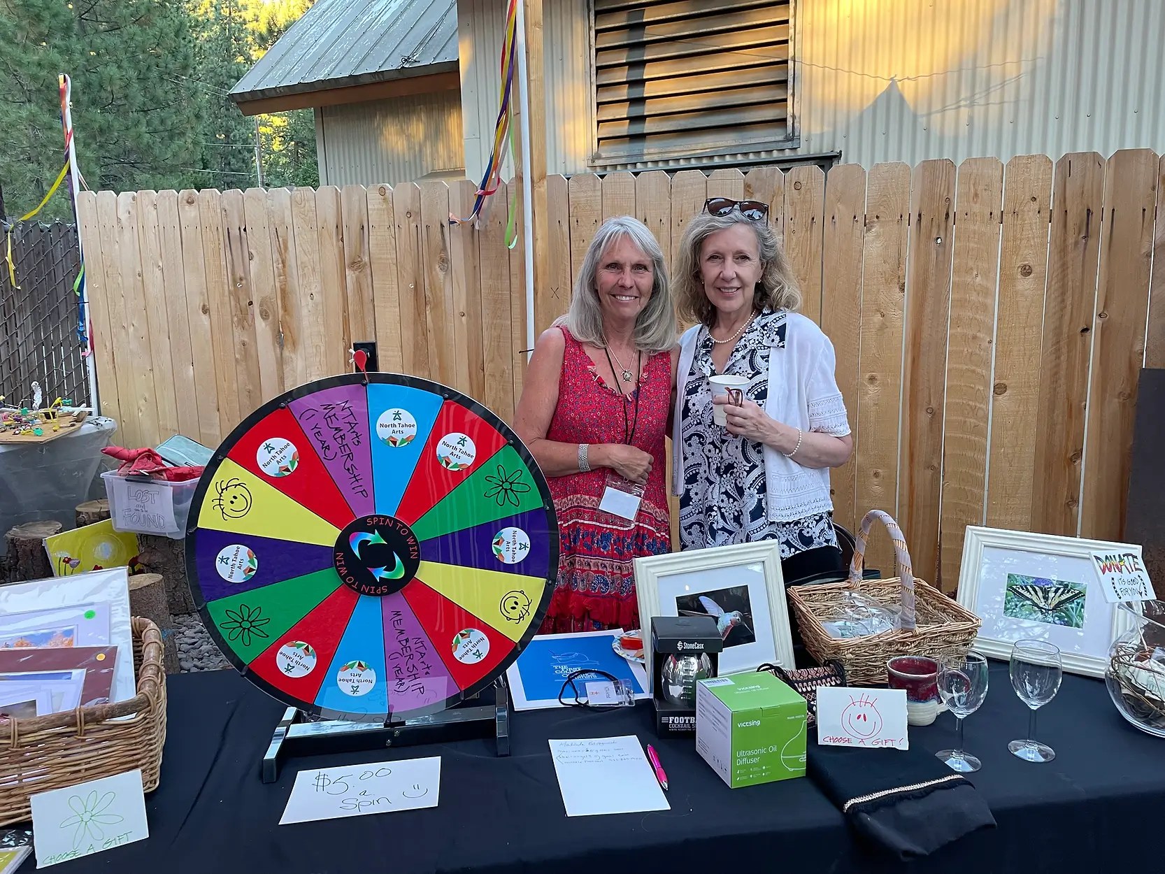 North Tahoe Arts volunteers