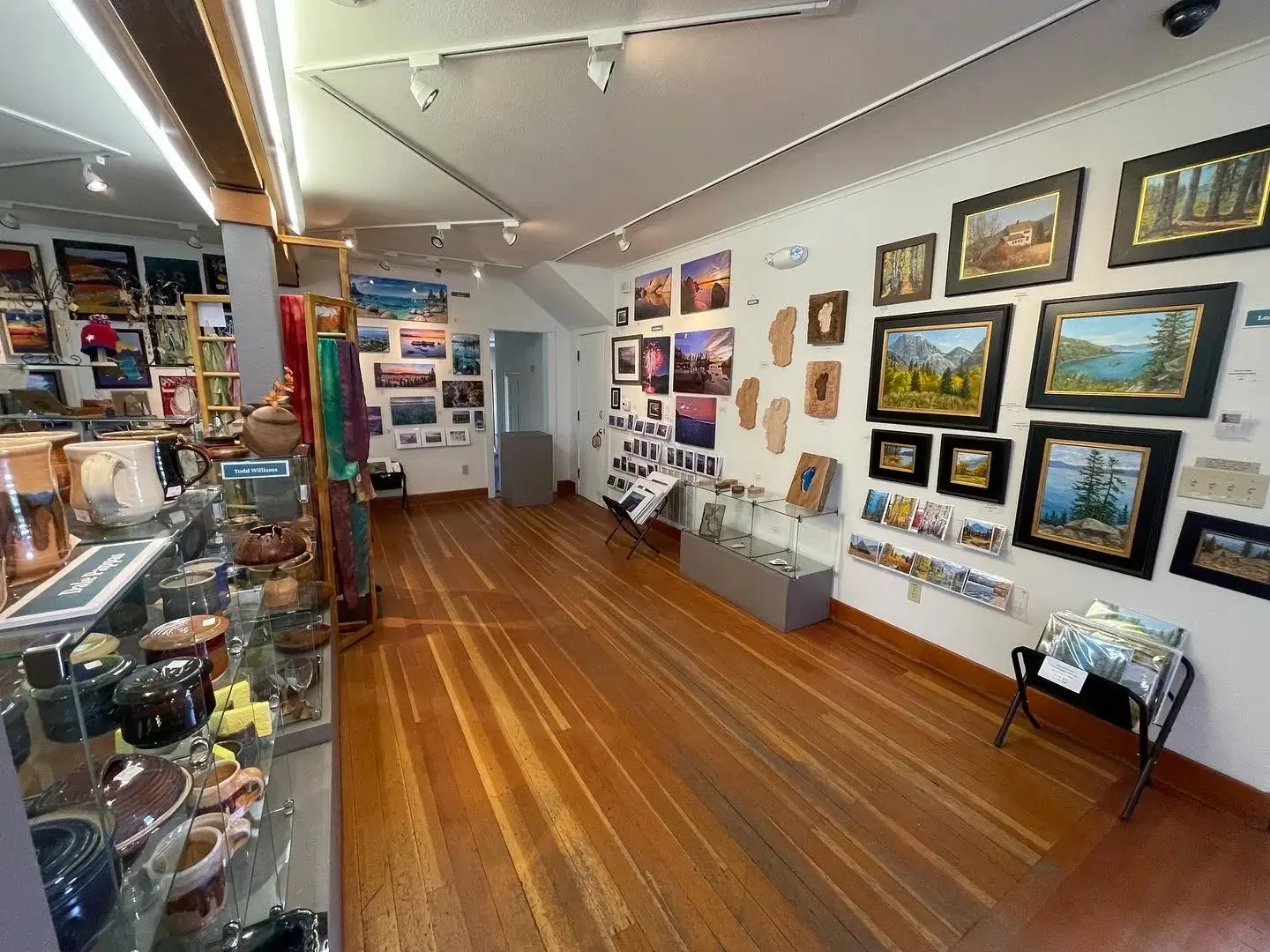 Tahoe City gallery view of artwork by by North Tahoe Arts artists