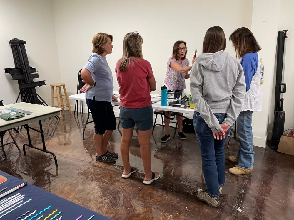 Workshop at North Tahoe Arts